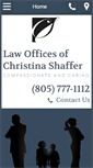 Mobile Screenshot of cshafferlaw.com